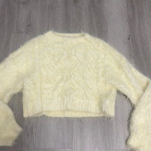 White Urban Outfitters Sweater